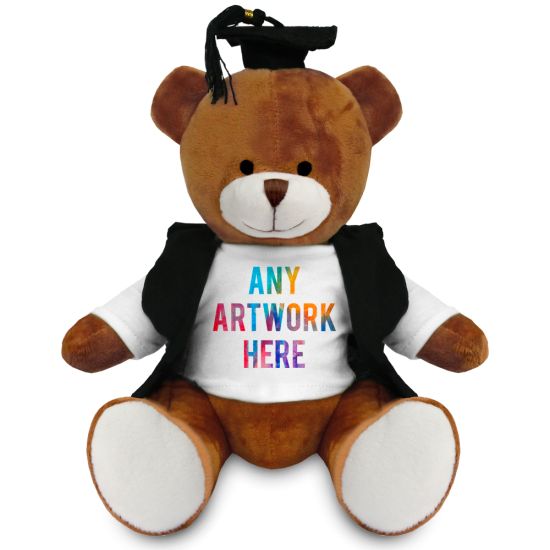 20cm Richard Bear with Graduate outfit