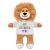 A small, promotional soft toy Lion with a friendly expression on its face. The toy is made of high-quality materials and is perfect for children and adults alike