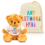 Printed 16cm Victoria Bear & Drawstring Bag Combo